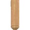 Ekena Millwork Westlake Arts and Crafts Smooth Bracket w/ Offset Brace, Western Red Cedar, 5 1/2"W x 16"D x 20"H BKT0604X16X20WTL03SWR - alternate 4